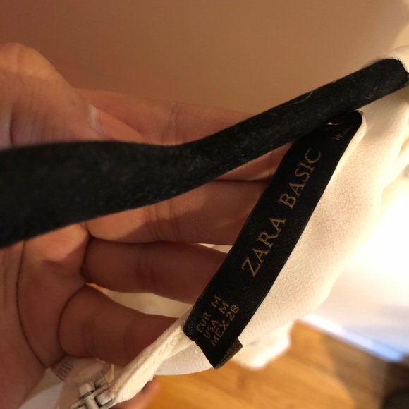 Zara Long Sleeve Top w/ Silver Detailing - Picture 5 of 8